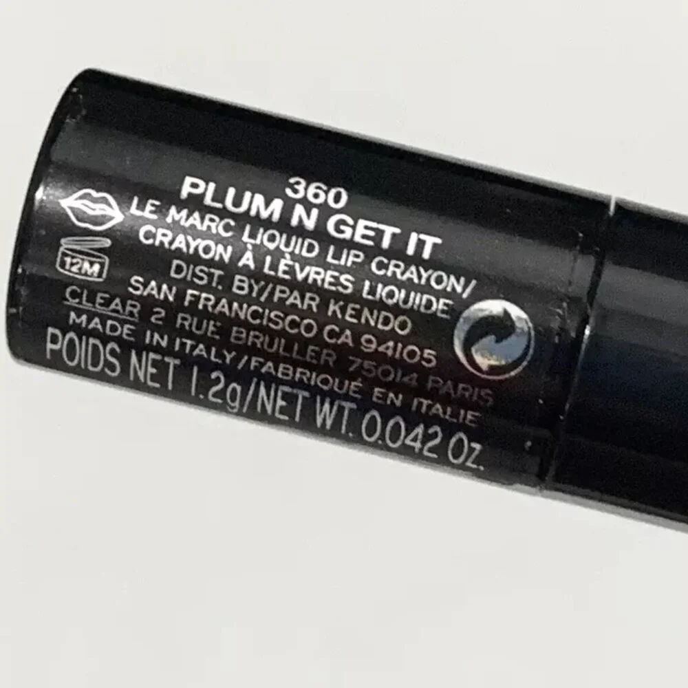 Marc Jacobs Le Marc Liquid Lip Crayon NIB